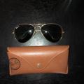 Ray-Ban Accessories | Authentic Ray-Ban Aviator Classic | Color: Black/Gold | Size: Standard (58 14)