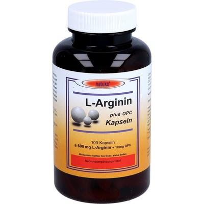 Natuko L-ARGININ+OPC 600 mg Kapseln Vitamine