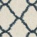 White 27 x 1.18 in Area Rug - House of Hampton® Darrold Geometric Ivory Area Rug Polypropylene | 27 W x 1.18 D in | Wayfair