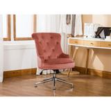 Kelly Clarkson Home Augusta Task Chair Upholstered in Red/Pink | 35.82 H x 22.04 W x 27.95 D in | Wayfair 921D7D71075941C3B8EE14AA5A12E5DF