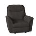 Red Barrel Studio® Amyri 39.5" Wide Standard Recliner Chenille/Velvet/Microfiber/Microsuede in Black | 41 H x 39.5 W x 36.5 D in | Wayfair