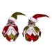 Vickerman 659519 - 7.5" Candy Wonderland Owl Christmas Christmas Tree Ornaments (2 Pack) (KV200723)