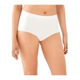 Plus Size Women's One Smooth U All-Around Smoothing Brief by Bali in White (Size 9)