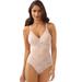 Plus Size Women's Lace'N Smooth Body Briefer by Bali in Rosewood (Size 38 D)