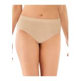 Plus Size Women's One Smooth U All-Around Smoothing Hi-Cut Panty by Bali in Nude (Size 8)