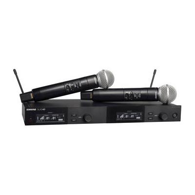 Shure SLXD24D/SM58 Dual-Channel Digital Wireless Handheld Microphone System with SLXD24D/SM58-G58