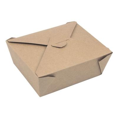 Papstar Einweg-Lunchboxen »pure« 1000 ml, 50 Stück braun, 16.8x5.5x13.5 cm