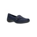 Women's Cinnamon Slip On by Easy Street in Navy (Size 9 M)