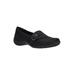 Women's Cinnamon Slip On by Easy Street in Black (Size 8 M)