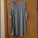 Athleta Tops | Athleta Women's Cut Out Tank Top Gray Size Medium | Color: Gray | Size: M