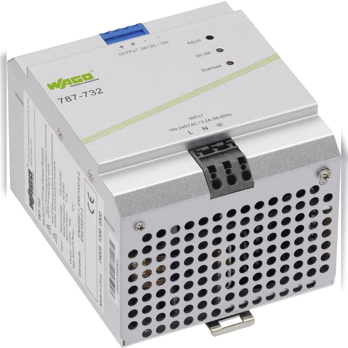 WAGO EPSITRON® ECO POWER 787-732 Hutschienen-Netzteil (DIN-Rail) 24 V/DC 10 A 240 W Anzahl Ausgänge: Image