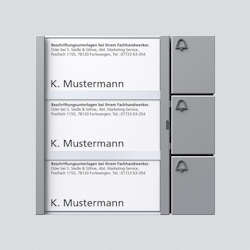 Siedle&Söhne Tasten-Modul TM 612-3 SM 200035524-00 Image