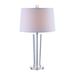 Orren Ellis Youssouf 26.62" Clear Table Lamp Fabric/Crystal | 26.62 H x 14 W x 14 D in | Wayfair 71C5DBA89B344D62BE1014E5CDC3116C