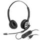 EMAIKER Wired USB Headset with Noise Cancelling Microphone, Computer Office Stereo Headphones for PC Laptop, for Call Centre Softphone, Teams Zoom Conference,Webinar, Meeting Telework