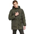 Orolay Men's Thickened Hoodie Down Coat Warm Coat Insulated Winter Parka Armygreen S