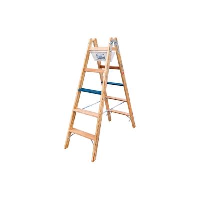 Iller Leiter ILLER-LEITER Holz Stufen Stehleiter 2104-7 Image