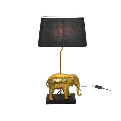 VOSS Design »Elefant« Tischleuchte gold-schwarz