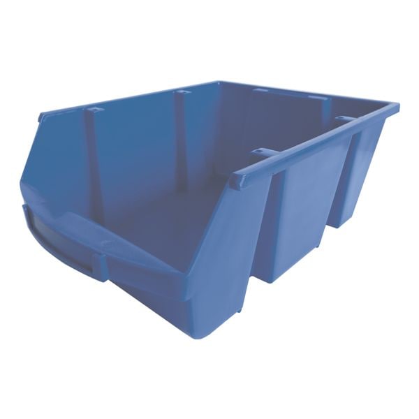 Viso 8x Sichtlagerkästen 28 Liter blau, 30x17.5x45.5 cm Image