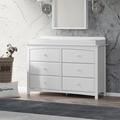 Storkcraft Kenton Changing Table Dresser Wood in White | 36.85 H x 50 W x 17.99 D in | Wayfair