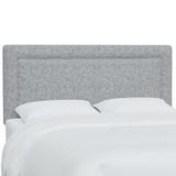 Mercury Row® Rowberrow Upholstered Panel Headboard Upholstered in White | 51 H x 78 W x 3 D in | Wayfair BRSD4452 26744488