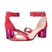 Kate Spade Shoes | Kate Spade Menorca Block Heel Sandal | Color: Red | Size: 5