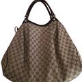 Gucci Bags | Gucci Sukey Large Brown/Beige Leather And Canvas | Color: Brown/Tan | Size: Os