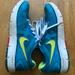 Nike Shoes | Nike Lunarglide 3 Athletic Shoe Nice Size 4.5y | Color: Blue/Yellow | Size: 4.5bb