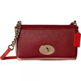 Coach Bags | Coach Women's Color Block Crosstown Crossbody | Color: Cream/Red | Size: Os