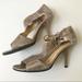 Kate Spade Shoes | Kate Spade Gold-Glitter Sandals | Color: Gold | Size: 6