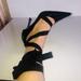 Gucci Shoes | Gucci “Ballet Shoe” Stiletto | Color: Black | Size: 7.5