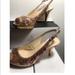 Nine West Shoes | 3 For $35 - Nine West Sharina Slingback Pumps | Color: Gold/Pink | Size: 7.5