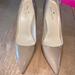 Kate Spade Shoes | Kate Spade Licorice Camel/Nude Patent Pump 7 | Color: Cream/Tan | Size: 7