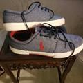 Polo By Ralph Lauren Shoes | Men Polo (Canvas Tennis Shoe) | Color: Blue | Size: 12