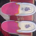 Vans Shoes | Multi Color Vans | Color: Green/Pink | Size: 7.5