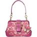 Coach Bags | Coach Sig. Embossed Butterfly Chenille Python Bag | Color: Gold/Pink | Size: 9'l X 3'w X 6'h