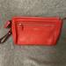 Coach Bags | Coach Medium Clutch Wristle Bag | Color: Orange | Size: Os