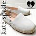 Kate Spade Shoes | Kate Spade Grayson Espadrille Flats | Color: Black/White | Size: 8