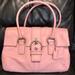 Coach Bags | Coach Purse 100% Authentic Leather | Color: Pink/Silver | Size: Os