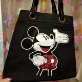 Disney Bags | Disney Mickey Mouse Bling Purse | Color: Black | Size: Os