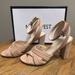 Nine West Shoes | Nine West Niaria- Natural- Heels Sandals Size 7 New In Box Fast Shipping!!! | Color: Tan | Size: 7