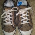 Coach Shoes | Coach Sneakers Size 9.5 | Color: Brown/Tan | Size: 9.5