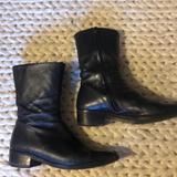 J. Crew Shoes | J-Crew Leather Boots | Color: Black | Size: 6