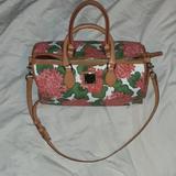 Dooney & Bourke Bags | Dooney Bourke (Floral) | Color: Green/Red | Size: Large-Extra Lrg