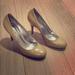 Jessica Simpson Shoes | Jessica Simpson Nude Pump Heels | Color: Cream/Tan | Size: 8.5