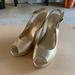 Lilly Pulitzer Shoes | Lilly Pulitzer Kristin Wedge Shoes, Size 8 | Color: Gold | Size: 8