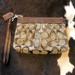 Coach Bags | Coach Wristlet | Color: Brown/Tan | Size: Os