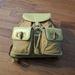 Gucci Bags | Gucci Vintage Bamboo Nubuck Backpack - Daypack | Color: Gold/Yellow | Size: Os