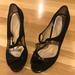 Kate Spade Shoes | Kate Spade Peep Toe Party Shoes | Color: Black | Size: 6.5