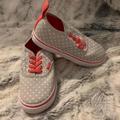 Vans Shoes | Children's Grey With White Hearts Vans | Color: Gray | Size: 10g
