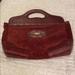 Gucci Bags | Gucci Suede And Leather Bag. Like New. | Color: Red | Size: 14x16